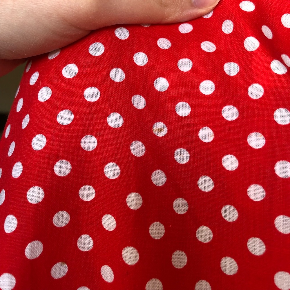 vintage 1970s polka dot button down shirt with disco collar from shirt accent - Picture 8 of 11